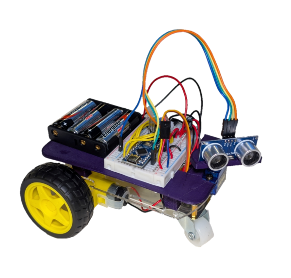 MK02-01 Obstacle Avoidance Car - Kit + Online Course