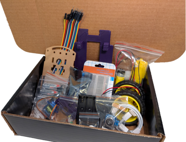 MK02-01 Obstacle Avoidance Car - Kit + Online Course - Image 2