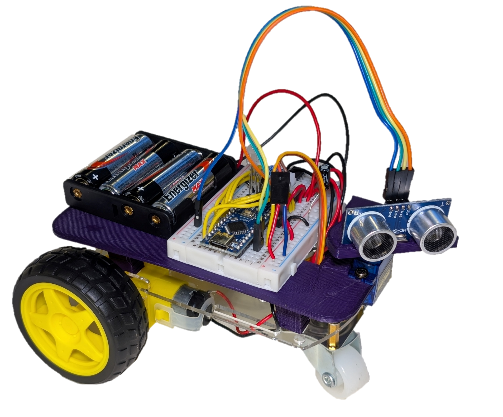 MK02-01 – Obstacle Avoidance Car